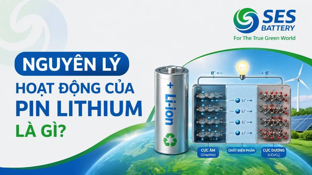 Nguyên lý hoạt động của Pin Lithium-ion là gì?