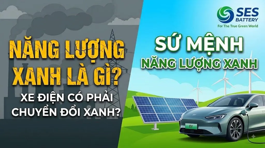 Năng lượng Xanh là gì? Xe điện có phải chuyển đổi Xanh hay không?
